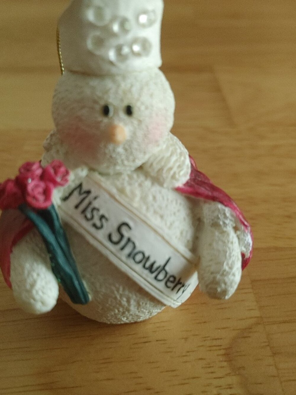 Vintage Miss Snowberry Ornament